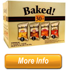 Methods Lays Oven Baked Potato Chips Variety Pack, 30 Count
